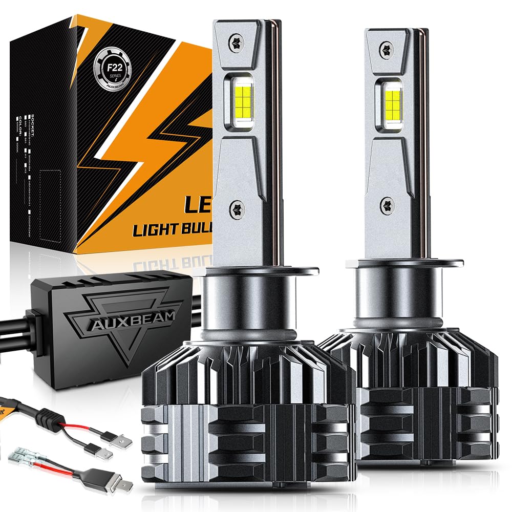 HIGH BRIGHTNESS F22 SERIES 24000LM 110W LED HEADLIGHT BULBS 6500K COOL WHITE