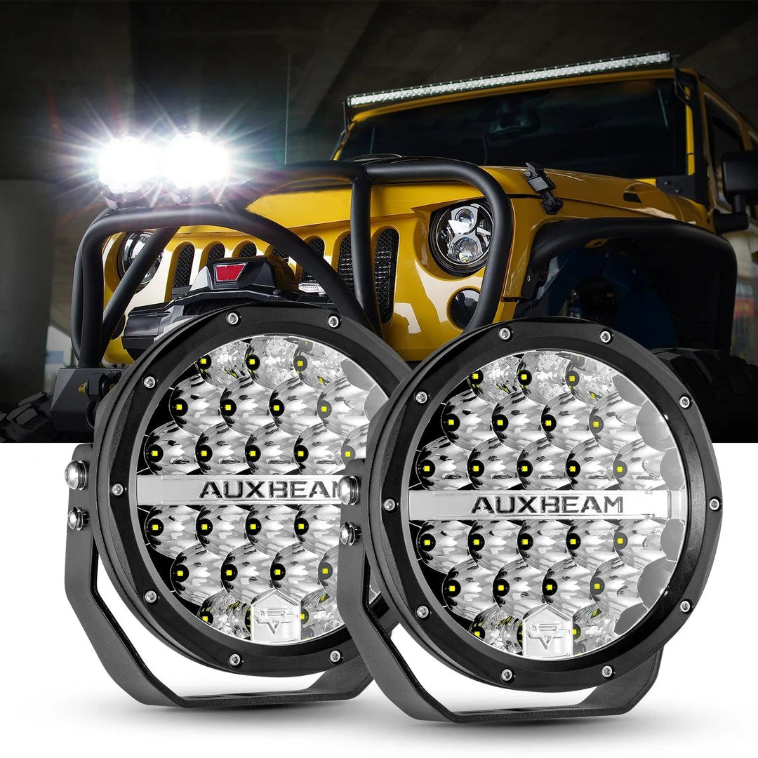 7 Inch 240W Round Offroad LED Driving Lights with DRL