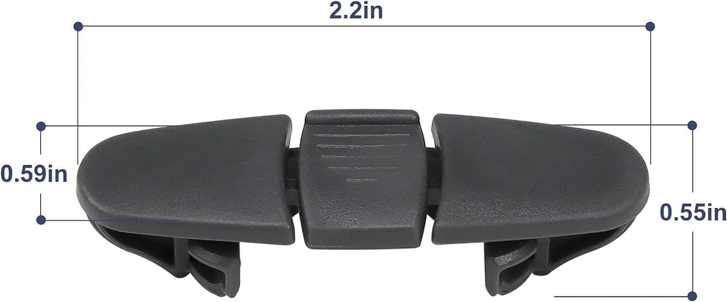 Dishwasher Rack Slide Rail Stop Clip W10508950 Upper Rack Replaces AP6022472.