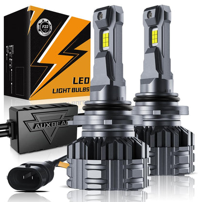 HIGH BRIGHTNESS F22 SERIES 24000LM 110W LED HEADLIGHT BULBS 6500K COOL WHITE