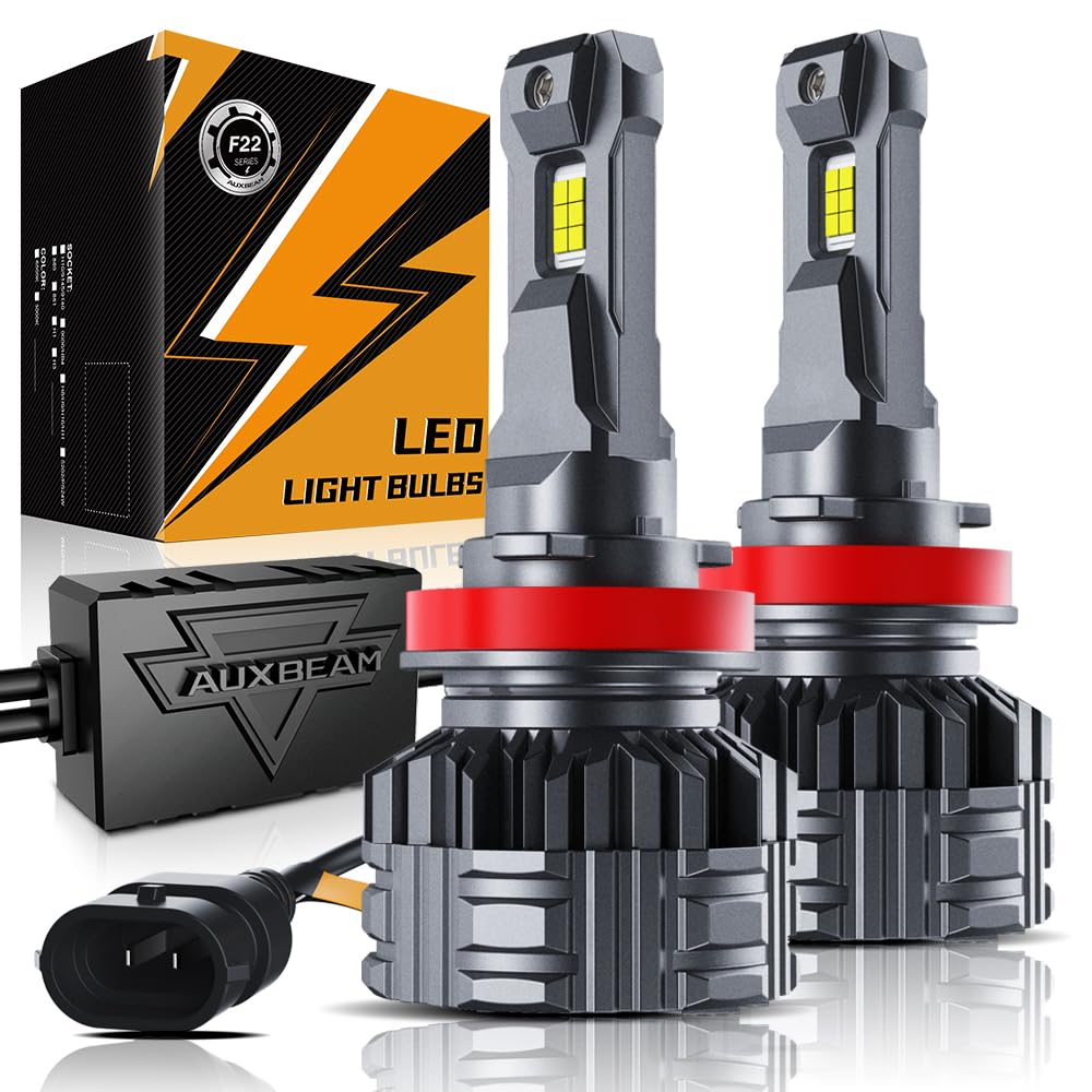 HIGH BRIGHTNESS F22 SERIES 24000LM 110W LED HEADLIGHT BULBS 6500K COOL WHITE