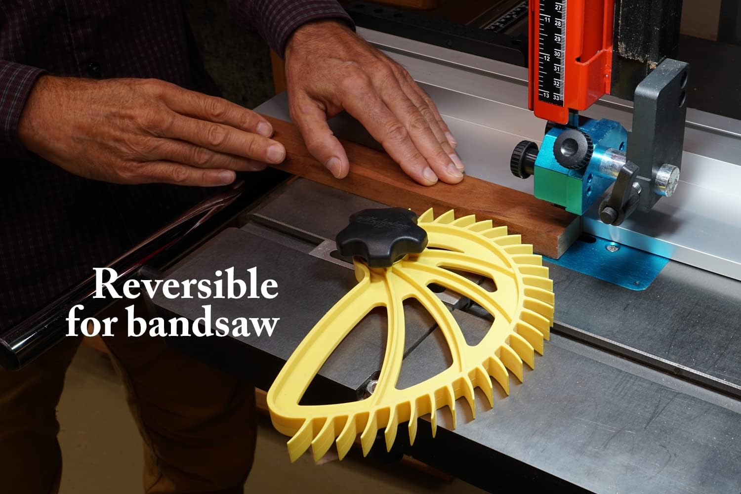 Hedgehog Table Saw Featherboard Single Knob Quick Setup Improves Accuracy Safety.