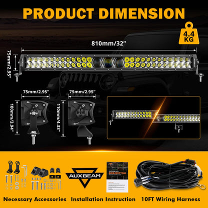 New 5D-PRO Series Super Bright LED Light Bars