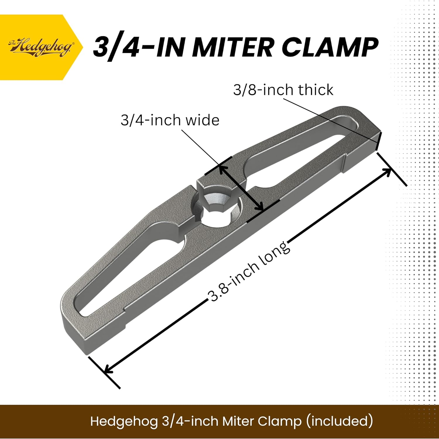 Hedgehog Table Saw Featherboard Single Knob Quick Setup Improves Accuracy Safety.