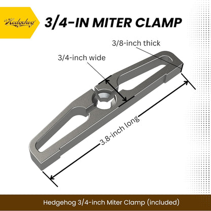 Hedgehog Table Saw Featherboard Single Knob Quick Setup Improves Accuracy Safety.