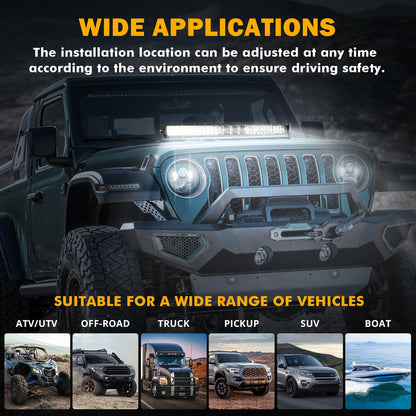 New 5D-PRO Series Super Bright LED Light Bars